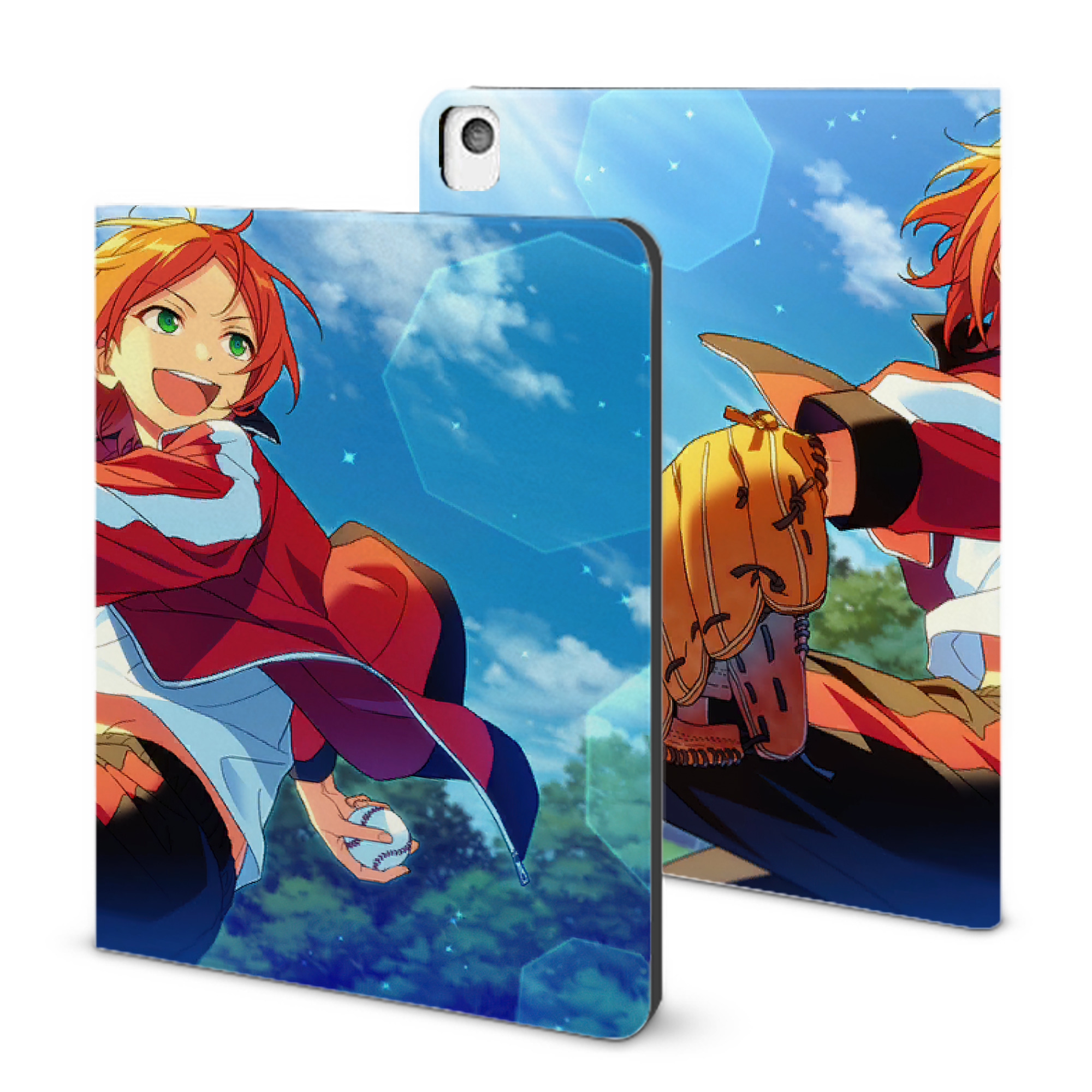 （画像用） あんさんぶるスターズ! Ensemble Stars IPadケース ペンホルダー付き ブックスタイルデザイン